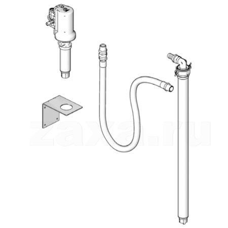 Graco 24H840 Насосная установка для масла 5:1, крепление на стену