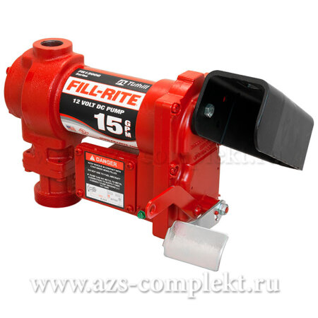 Насос Fill-Rite FR1205GE для дизельного топлива и бензина, 12В, 57 л/мин
