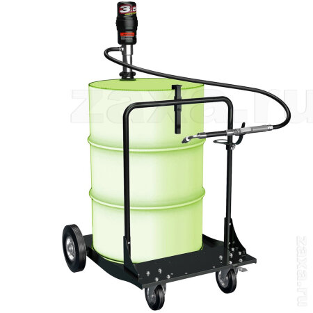 Piusi FK0200000 Комплект с насосом 3.5:1 для бочки 200 л на тележке