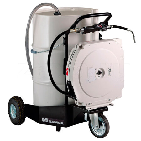 Маслораздатчик SAMOA 378110 с катушкой для бочек 205 л