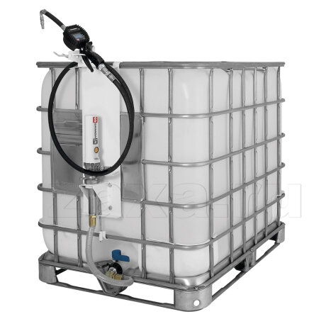 SAMOA 454150 Комплект для раздачи масла с насосом РМ2 и счетчиком для IBC контейнеров