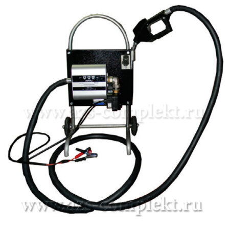 Мобильная ТРК Benza 28-24-80ФР на двухколесной тележке