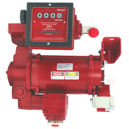 Электронасосный блок Benza со счетчиком, 24В, 57 л/мин