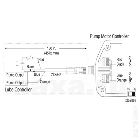 Graco 77X545 Ремкомплект, кабель питания, EDS (4.6м)