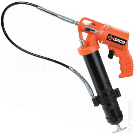 Шприц пневматический GROZ GR43364 двухрежимный для смазки