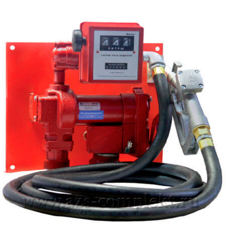 Мобильная ТРК Benza 34-24-57Р Миниколонка для бензина и дизтоплива, 24В, 57 л/мин