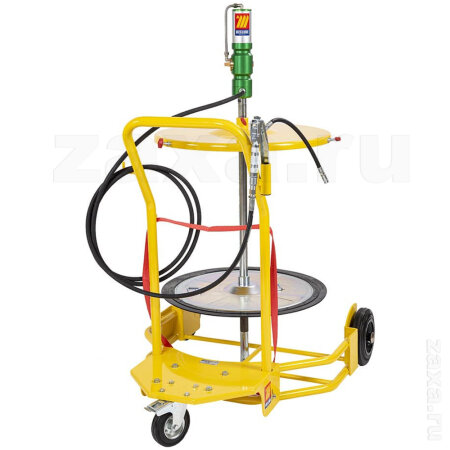 MECLUBE 013-1121-000 Мобильный комплект для смазки, 60:1, для бочек 180-220 кг