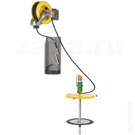 Meclube 013-1137-000 Комплект настенный с пневмонасосом для смазки, 60:1, с катушкой