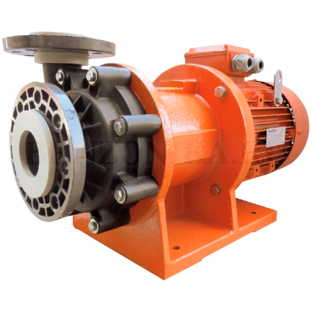 ADM 100 PP AlphaDynamic (Греция) - Насос 380В (20 HP) с магнитной муфтой для химии, 2160 л/мин (130 м3/ч)