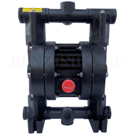 Ruby 015 PVDF AlphaDynamic (Греция) - Мембранный пневматический насос, корпус из Фторопласта