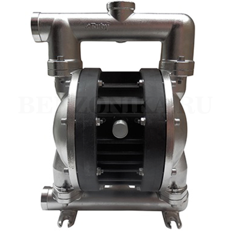 Ruby 120 Sl AlphaDynamic (Греция) - Мембранный пневматический насос, корпус из нержавеющей стали AISI 316