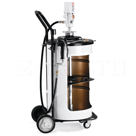 425150.002 SAMOA (Испания) - Пневматический солидолонагнетатель с насосом для консистентной смазки. Оборудование для раздачи смазки.