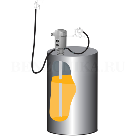 539510 SAMOA (Испания) - Комплект с насосом PM35 5:1 для масла, 185 кг