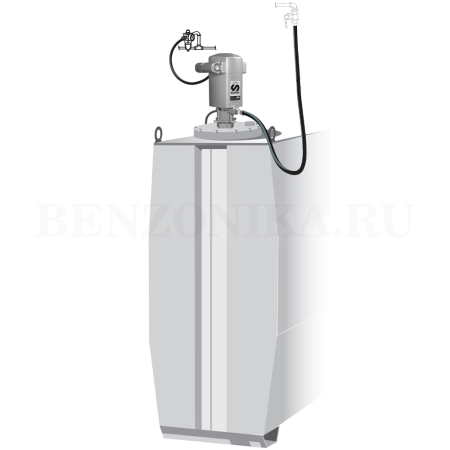 539831 SAMOA (Испания) - Комплект с насосом PM35 8:1 для масла, монтаж на резервуар