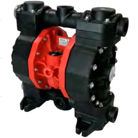 YT000252KMTTKT1 Yartek (Россия) - Мембранный пневматический насос PVDF, 250 л/мин