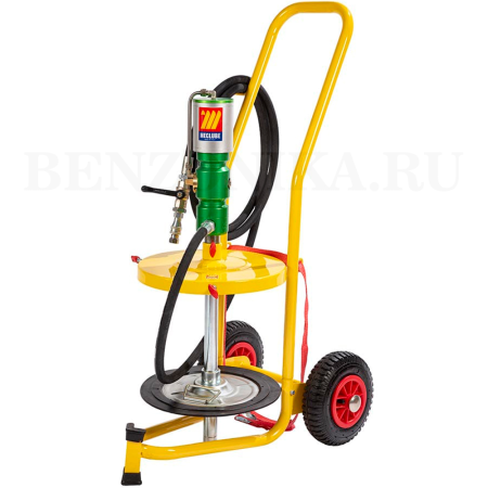 013-1160-020 Meclube (Италия) - Комплект для перекачки консистентной смазки на тележке для бочек 18-30 кг R=14:1