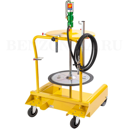 013-1160-200 Meclube (Италия) - Комплект для перекачки смазки на тележке для бочек 180-220 кг, R=14:1