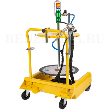 013-2010-200 Meclube (Италия) - Комплект распылителя консистентной смазки для ёмкости 18-30 кг, 14:1, на тележке