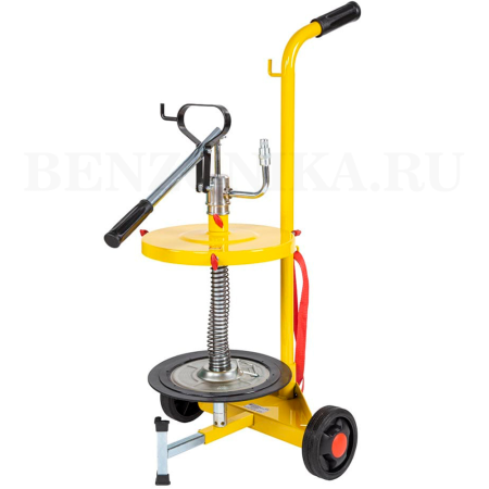 016-1151-C20 Meclube (Италия) - Ручной мобильный насос для перекачки смазки для бочек объемом 18-30 кг