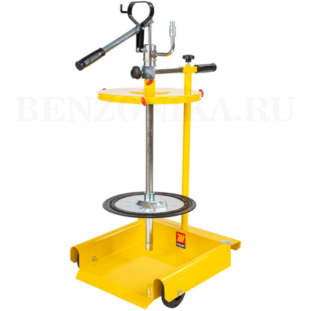 016-1151-C50 Meclube (Италия) - Ручной мобильный насос для перекачки смазки для бочек объемом 50-60 кг