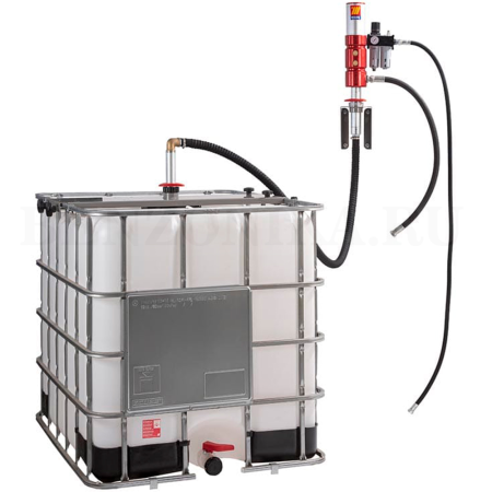 022-1884-000 Meclube (Италия) - Настенный комплект для масла, 3:1, для ёмкостей IBC 1000 литров, 30 л/мин