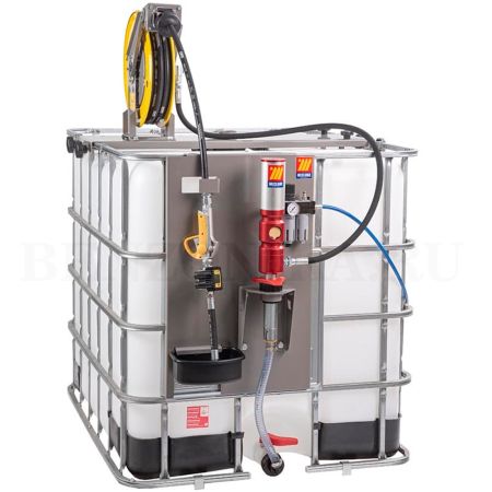 022-1903-000 Meclube (Италия) - Настенный комплект для масла, 3:1, для IBC-контейнера 30 л/мин, с катушкой для шланга