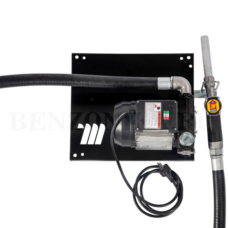 090-5044-100 Meclube (Италия) - Настенный узел "COMPACT" для дизтоплива, ручной раздаточный кран, 220В, 100 л/мин