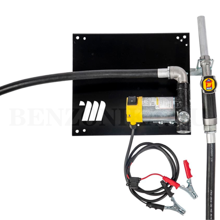 090-5044-Y45 Meclube (Италия) - Настенный узел "COMPACT" для дизтоплива, ручной раздаточный кран, 12В, 45 л/мин