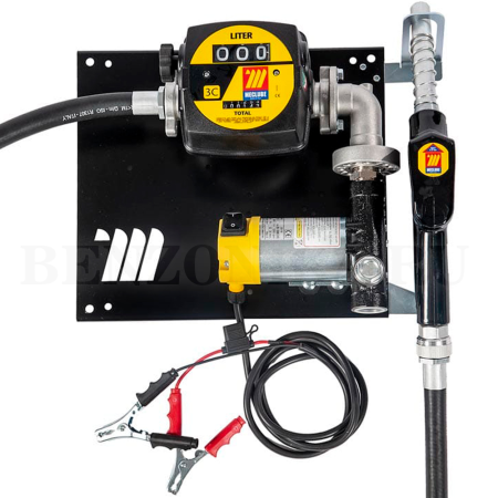 090-5045-Y45 Meclube (Италия) - Настенный узел "COMPACT" для дизтоплива, со счетчиком, автоматический раздаточный кран, 12В, 45 л/мин