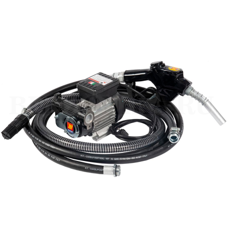 090-5262-070 Meclube (Италия) - Комплект для перекачивания дизтоплива, 220В, 70 л/мин, автоматический кран