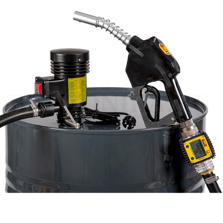 090-5403-Z35 Meclube (Италия) - Бочковой комплект для раздачи дизельного топлива, 24 В, 35 л/мин, автоматический кран со счетчиком