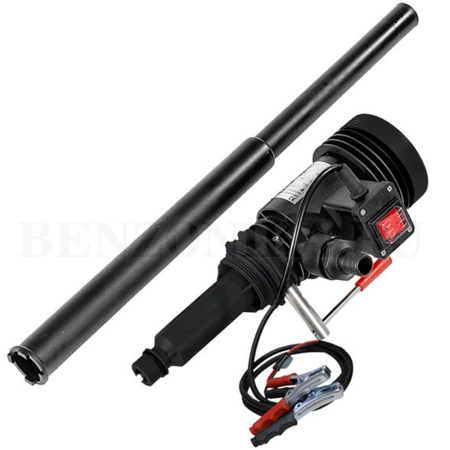 091-5610-035 Meclube (Италия) - Бочковой электронасос 12В CarbuMec для дизельного топлива, 35 л/мин, труба М1