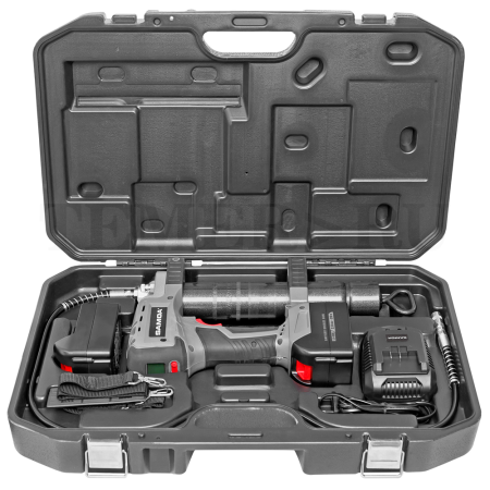 160500 SAMOA (Испания) - Шприц для смазки, аккумуляторный (Li-Ion), 2 Ач