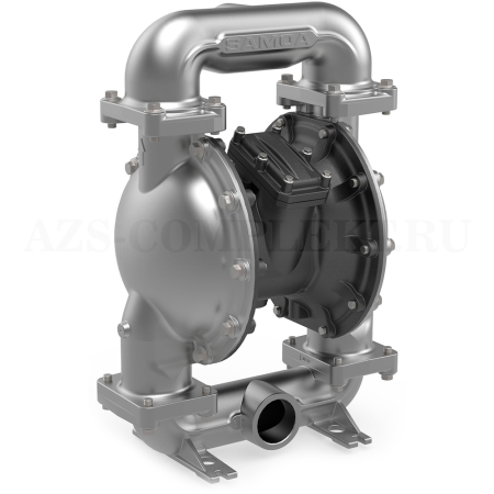 UP30A-BSS-STZ SAMOA (Испания) - Мембранный пневмонасос UP30 (алюминий-AISI316-PTFE-PTFE, резьба BSP), 3, 1000 л/мин