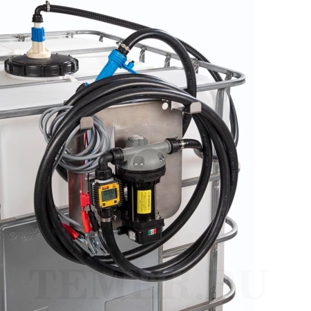 097-5600-012 Meclube - Электрический навесной комплект 12В со счетчиком для раздачи AdBlue из IBC-контейнеров, SEC, 34 л/мин